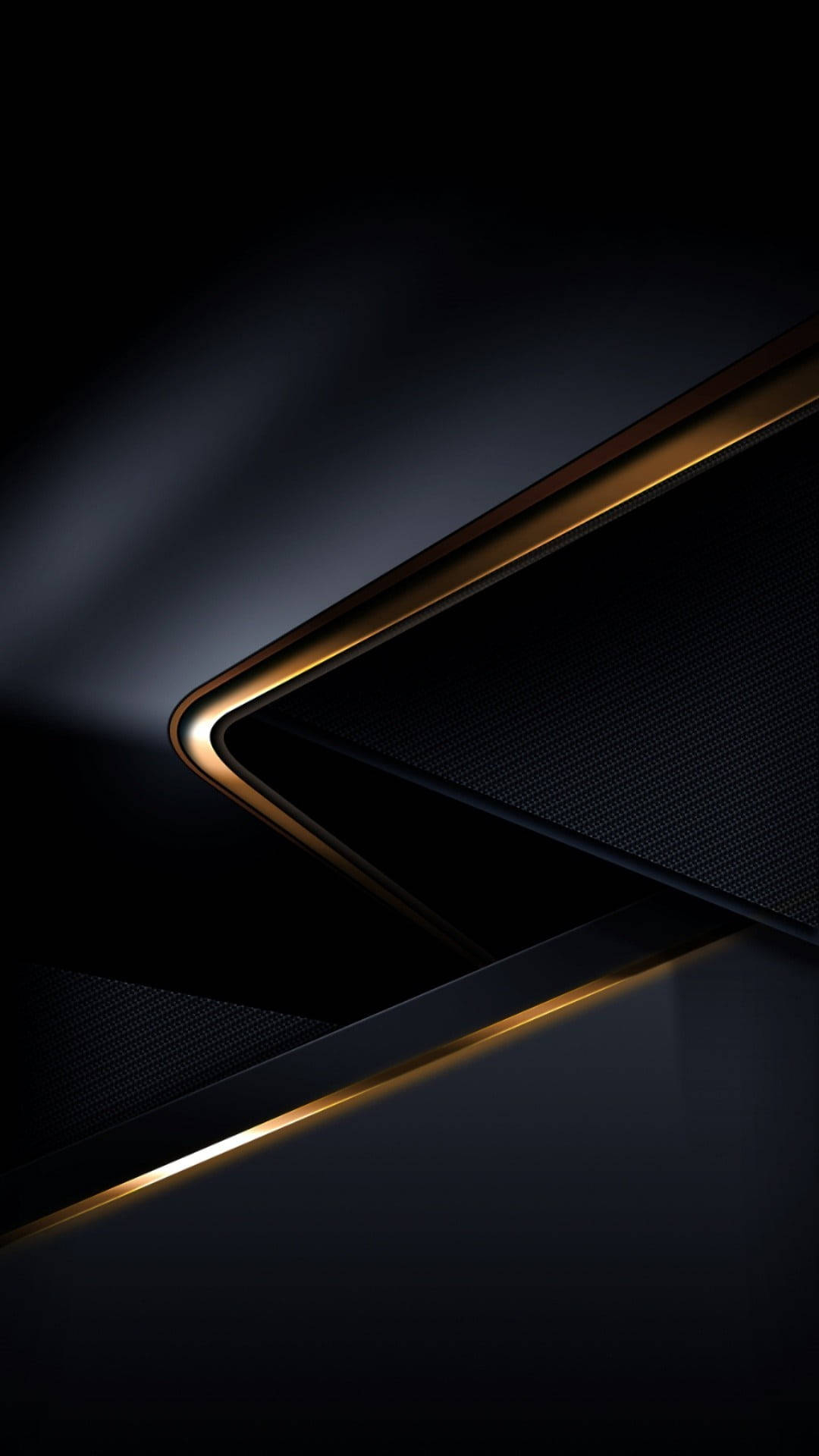 1080x1920 Download Abstract 3D Black And Gold iPhone Wallpaper, Phone