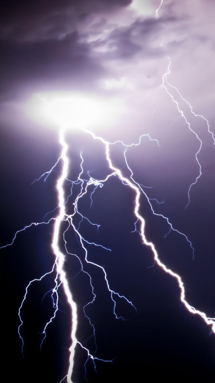 750x1340 Photography Lightning () Wallpaper, Phone