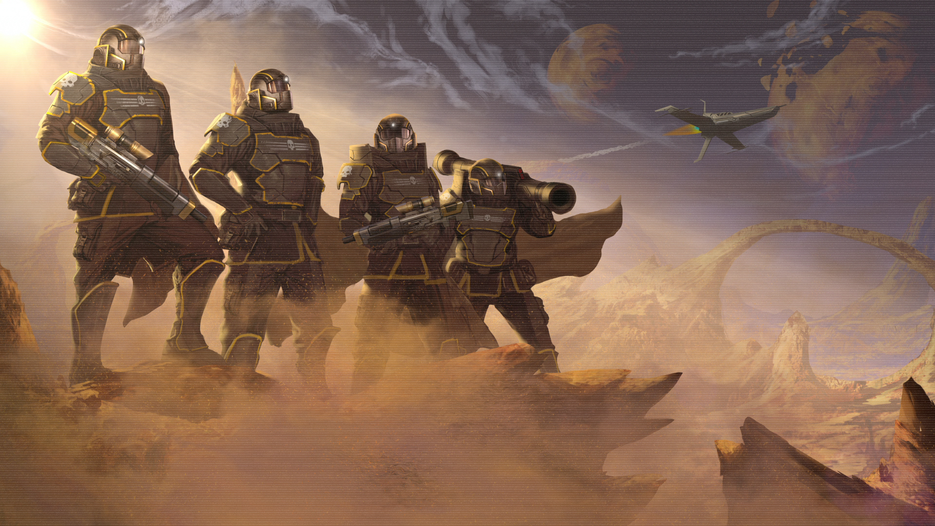 1920x1080 Video Game Helldivers HD Wallpaper, Desktop