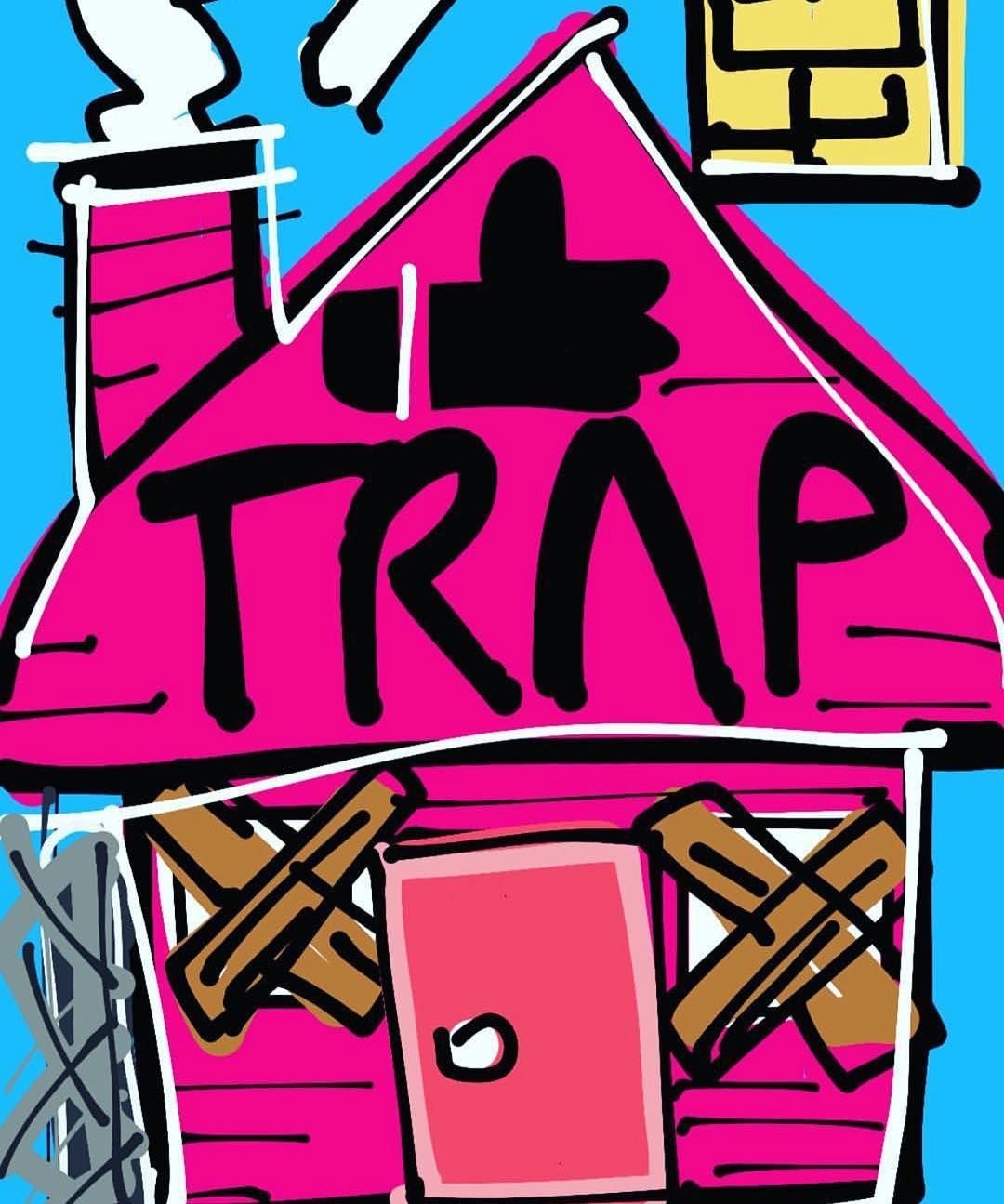 1080x1300 Pretty Girls Like Trap Music: Pink Trap House. Trap art, Black, Phone