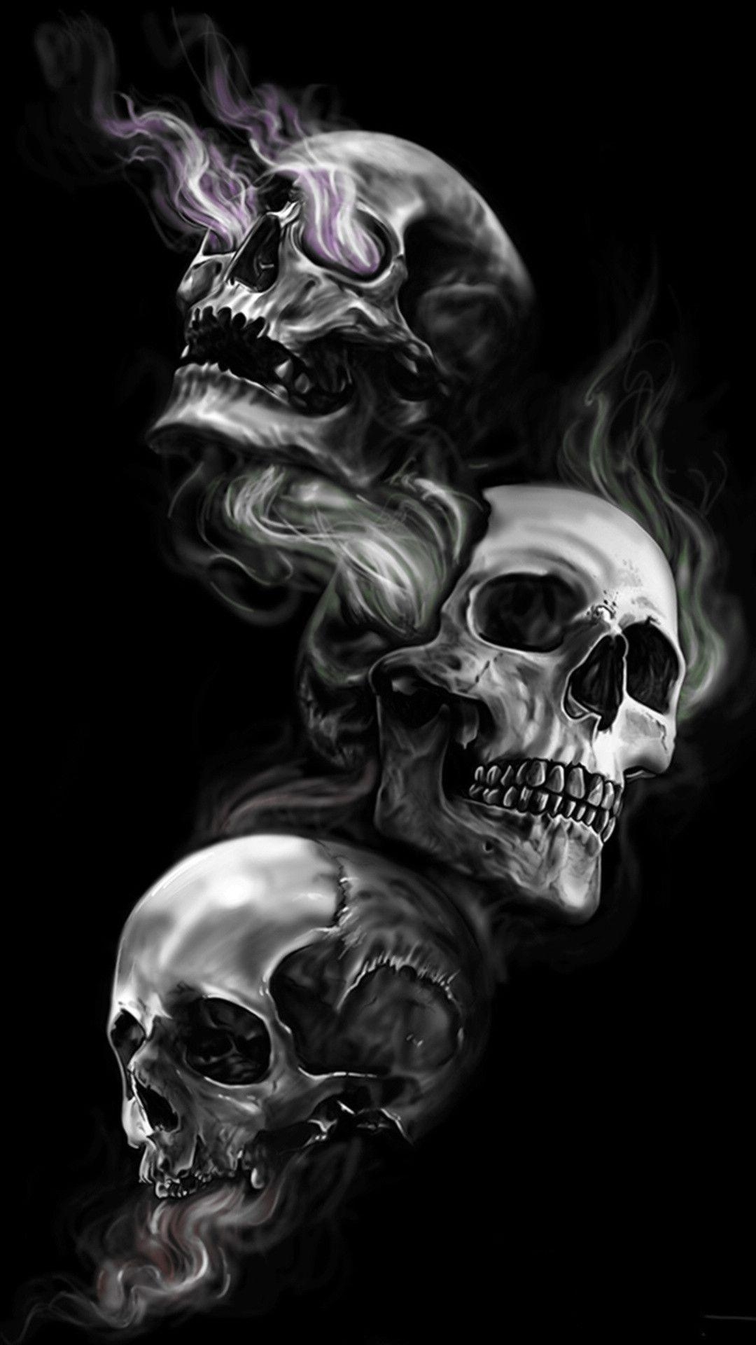 1080x1920 Skull Phone Wallpaper Free Skull Phone Background, Phone