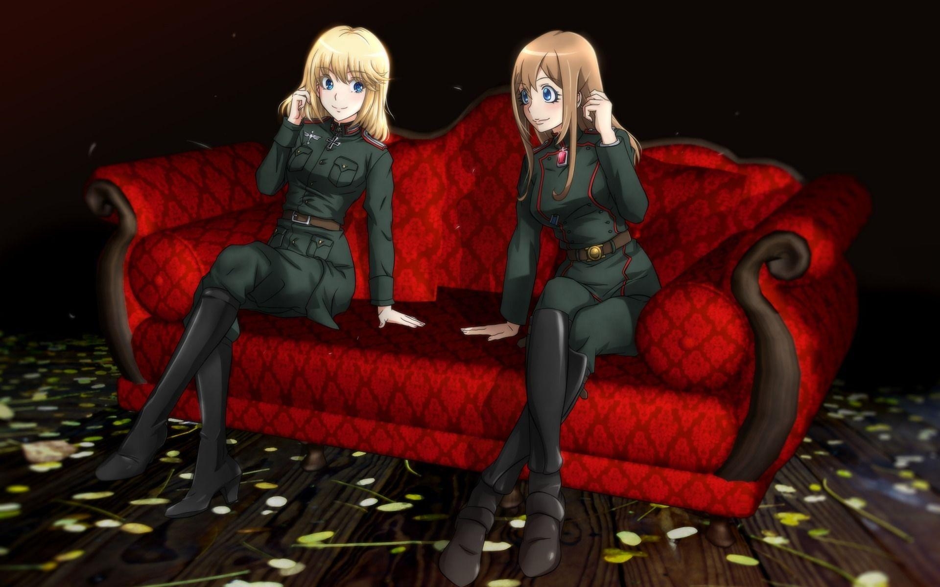 1920x1200 Tanya Degurechaff, Anime Series Youjo Senki Saga of Tanya the Evil, Desktop