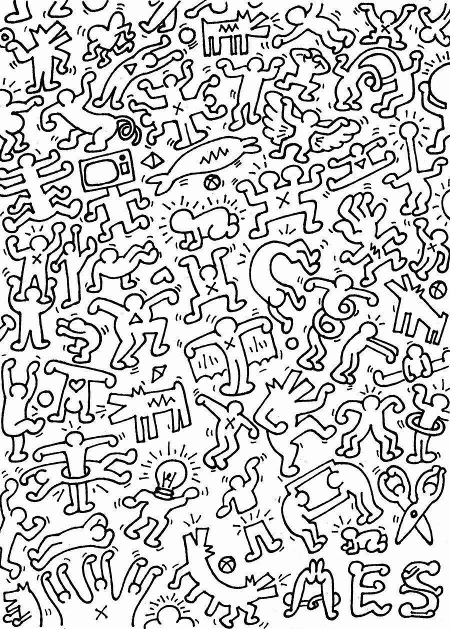 900x1260 Keith Harring Extravaganza, Phone