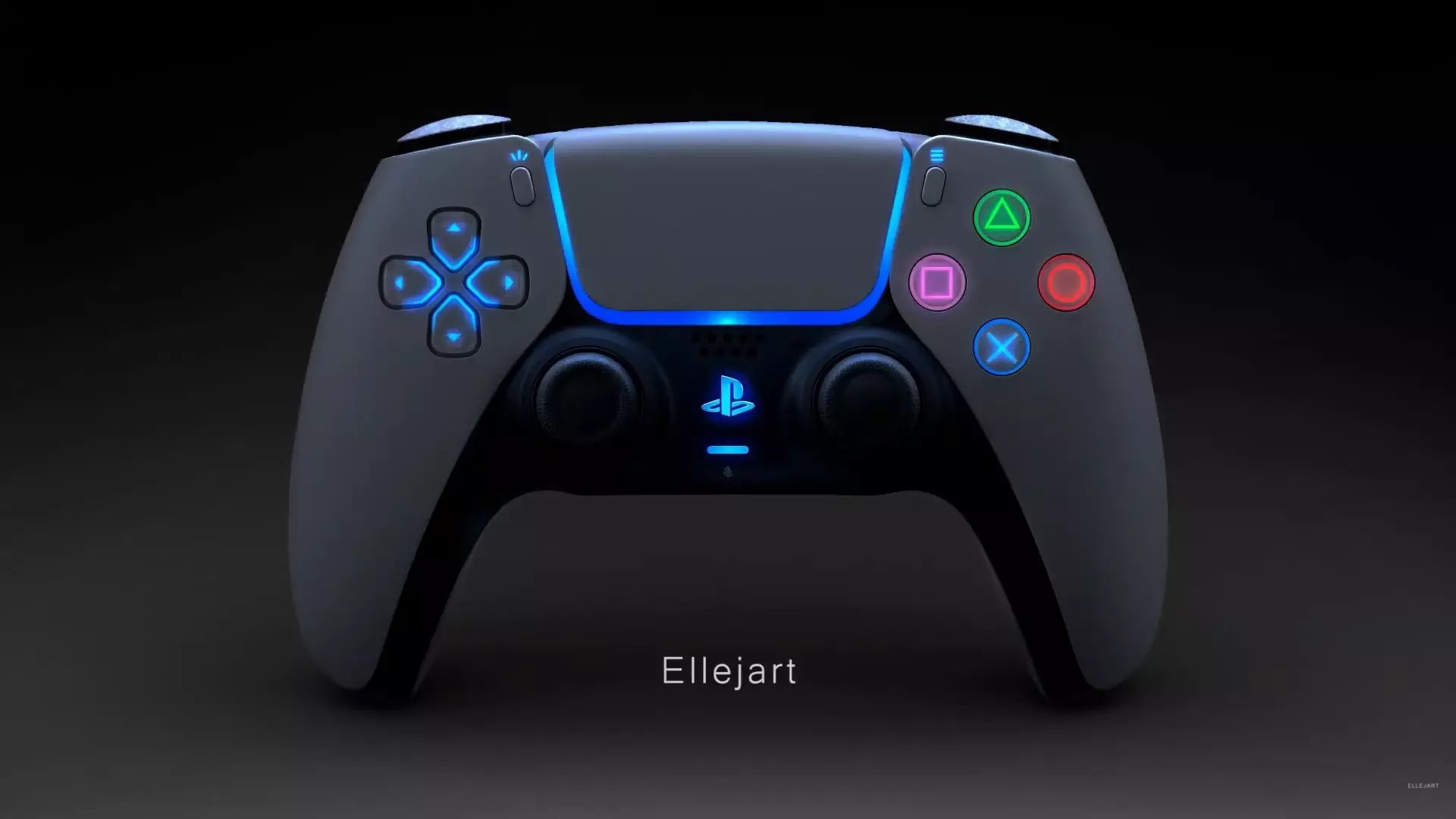 1920x1080 PS5 DualSense Controller Night Mode Almost As Good As Black Version, Desktop