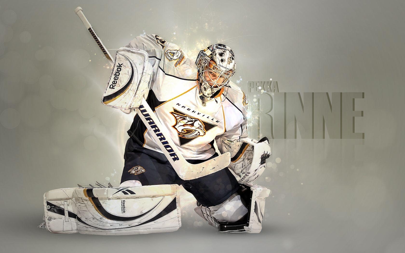 1680x1050 The best goalie in the NHL today. Nashville Predator Rinne, Desktop