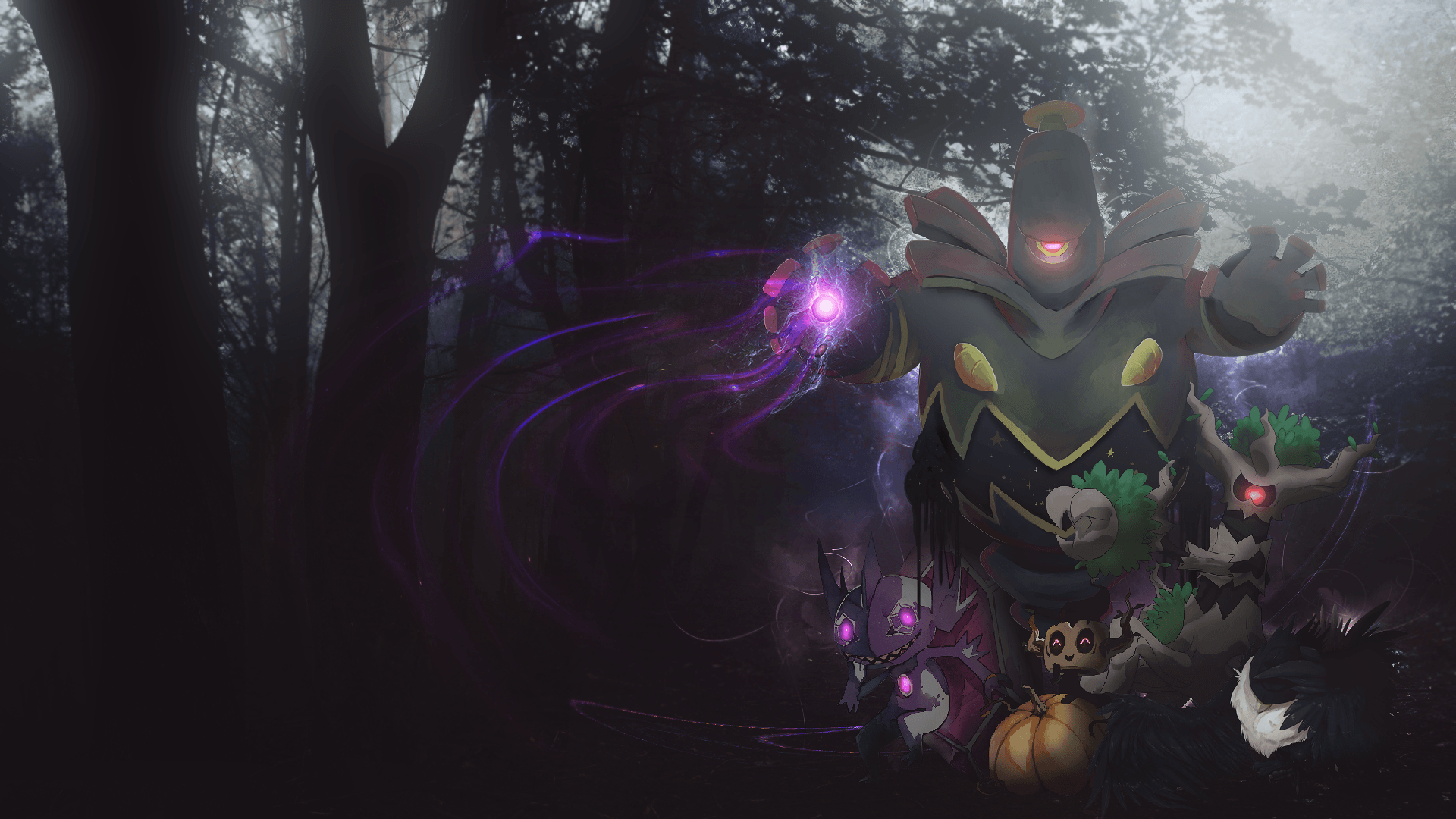 1920x1080 Spooky Pokemon Wallpaper By Insanely Purple, Desktop