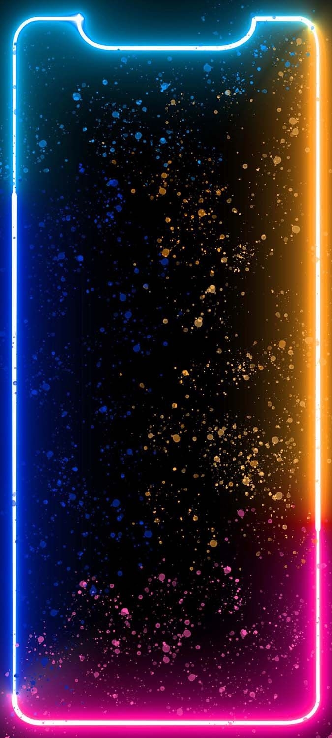 680x1500 iPhone 13 Neon Colour frame Wallpaper. Android wallpaper abstract, iPhone wallpaper lights, Neon wallpaper, Phone