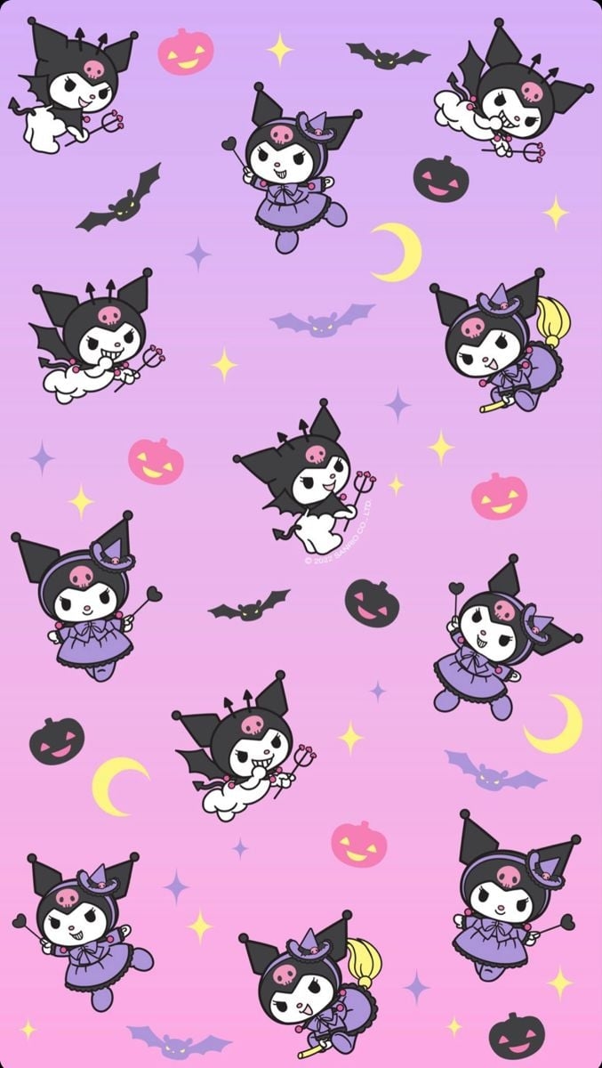 680x1200 Kuromi Wallpaper. Hello kitty iphone wallpaper, Walpaper hello kitty, Sanrio wallpaper, Phone