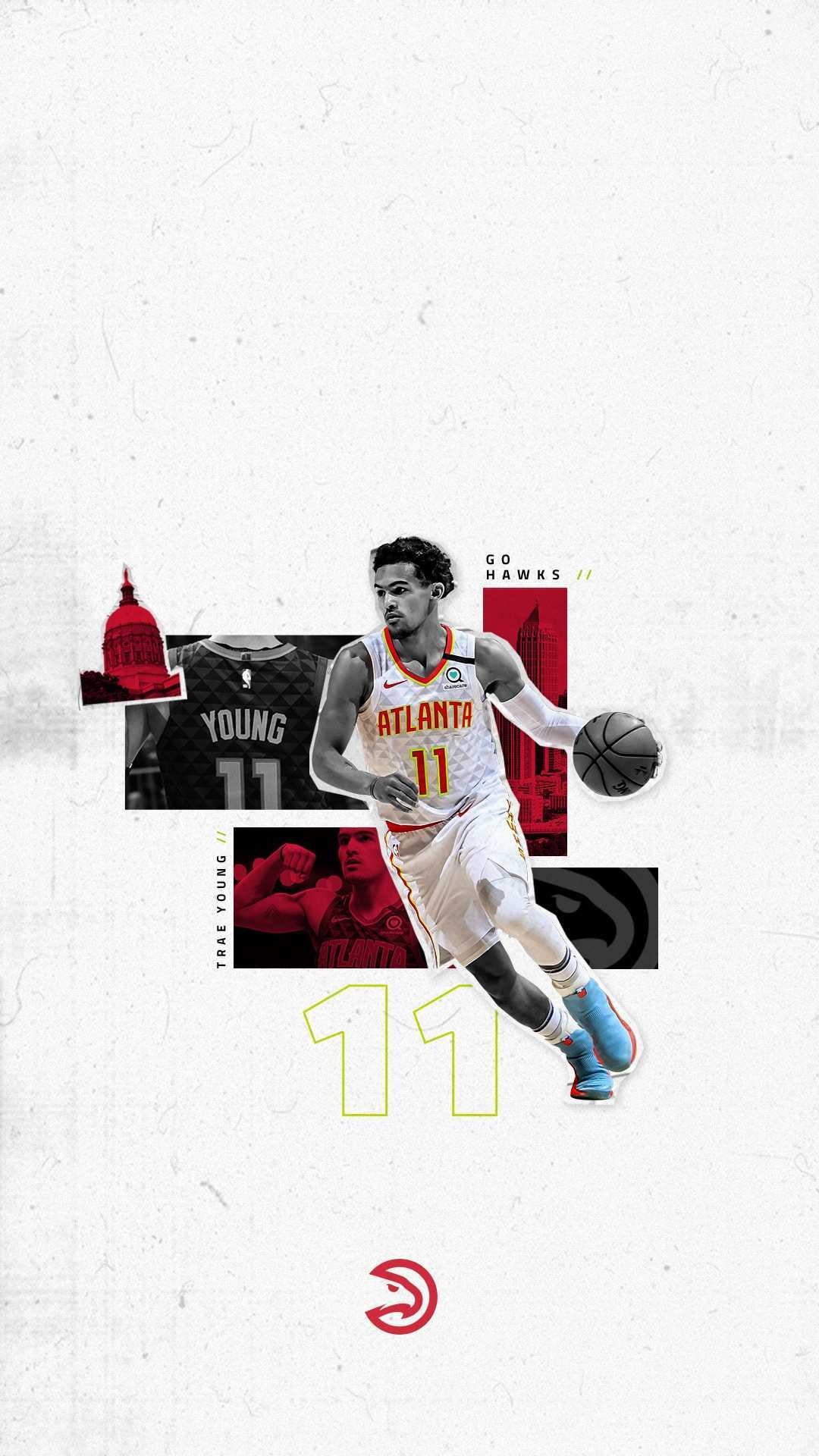 1080x1920 Trae Young Wallpaper HD, Phone