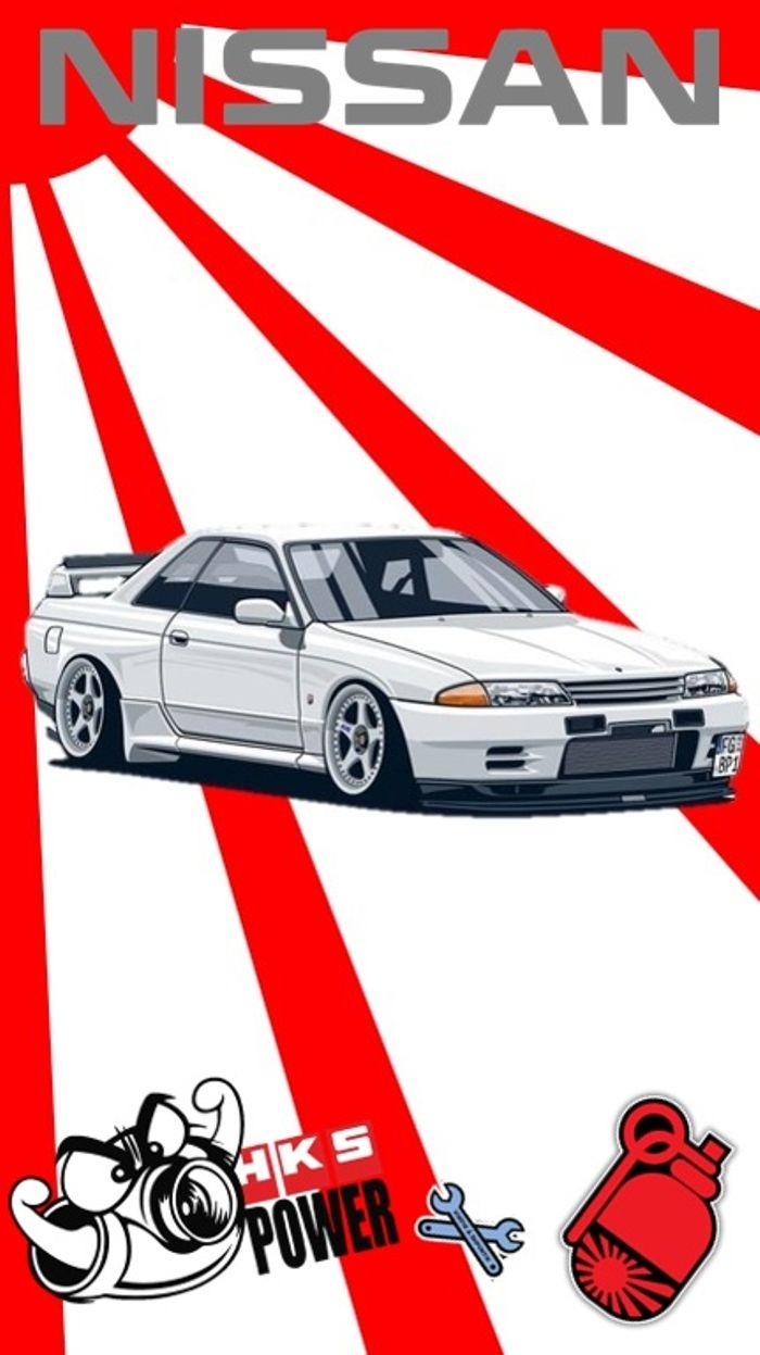 700x1250 Nissan Skyline R32 GT R Phone Wallpaper, Phone