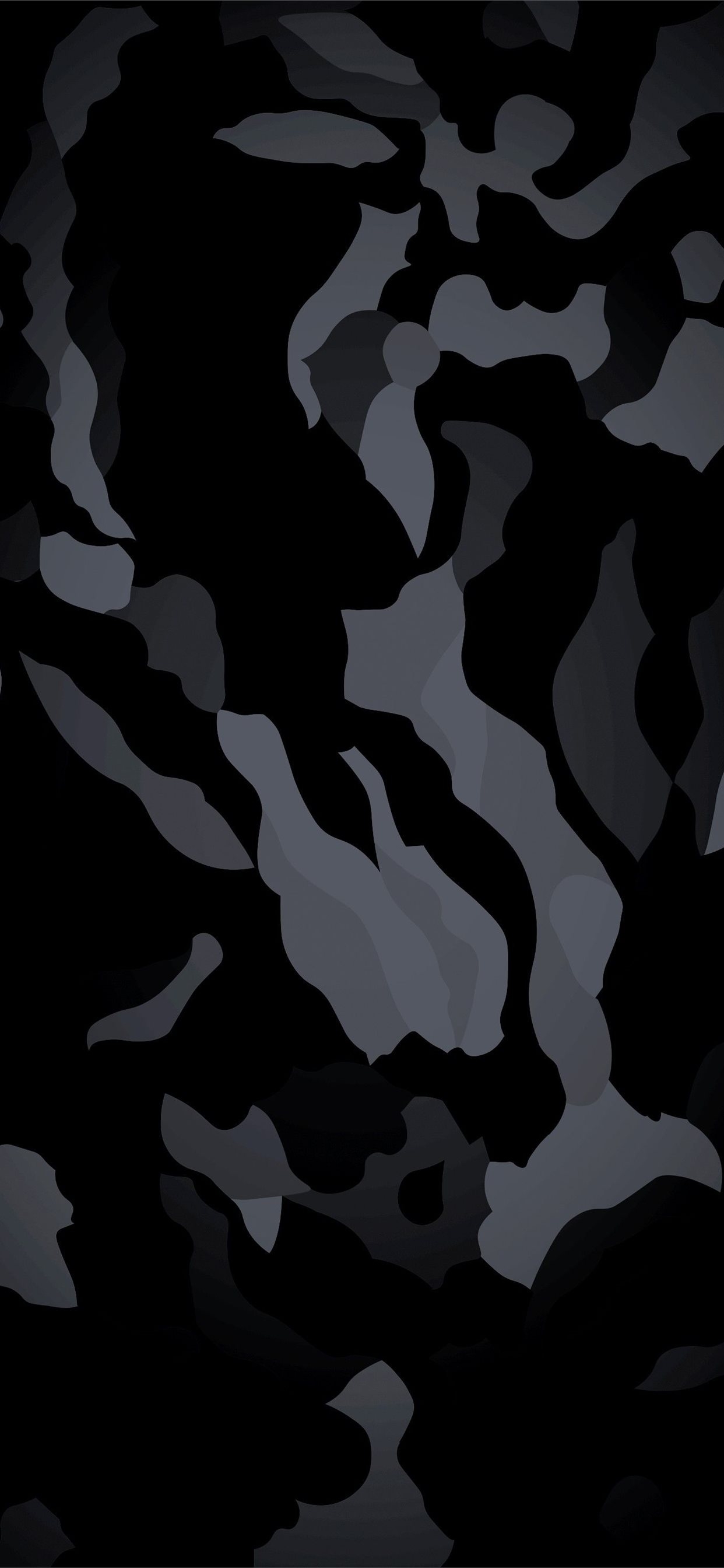 1250x2690 Black Pattern Military camouflage Camouflage Desig. iPhone 11 Wallpaper Free Download, Phone