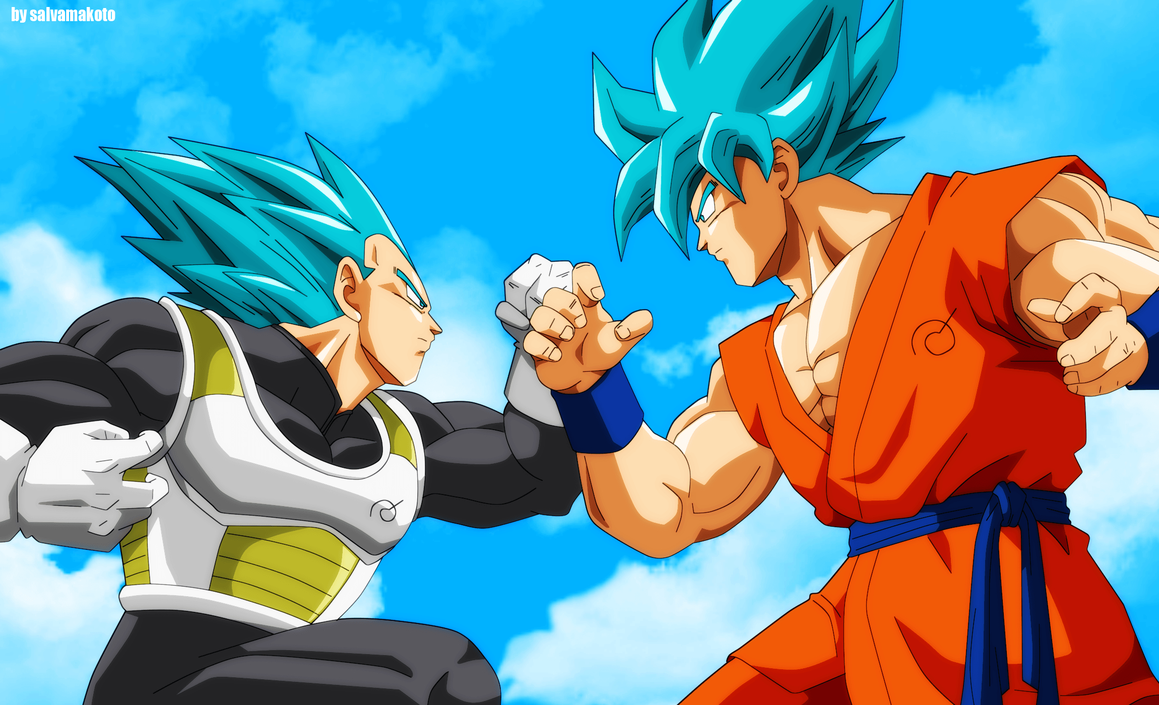 2300x1400 Super Saiyan Blue HD Wallpaper, Desktop