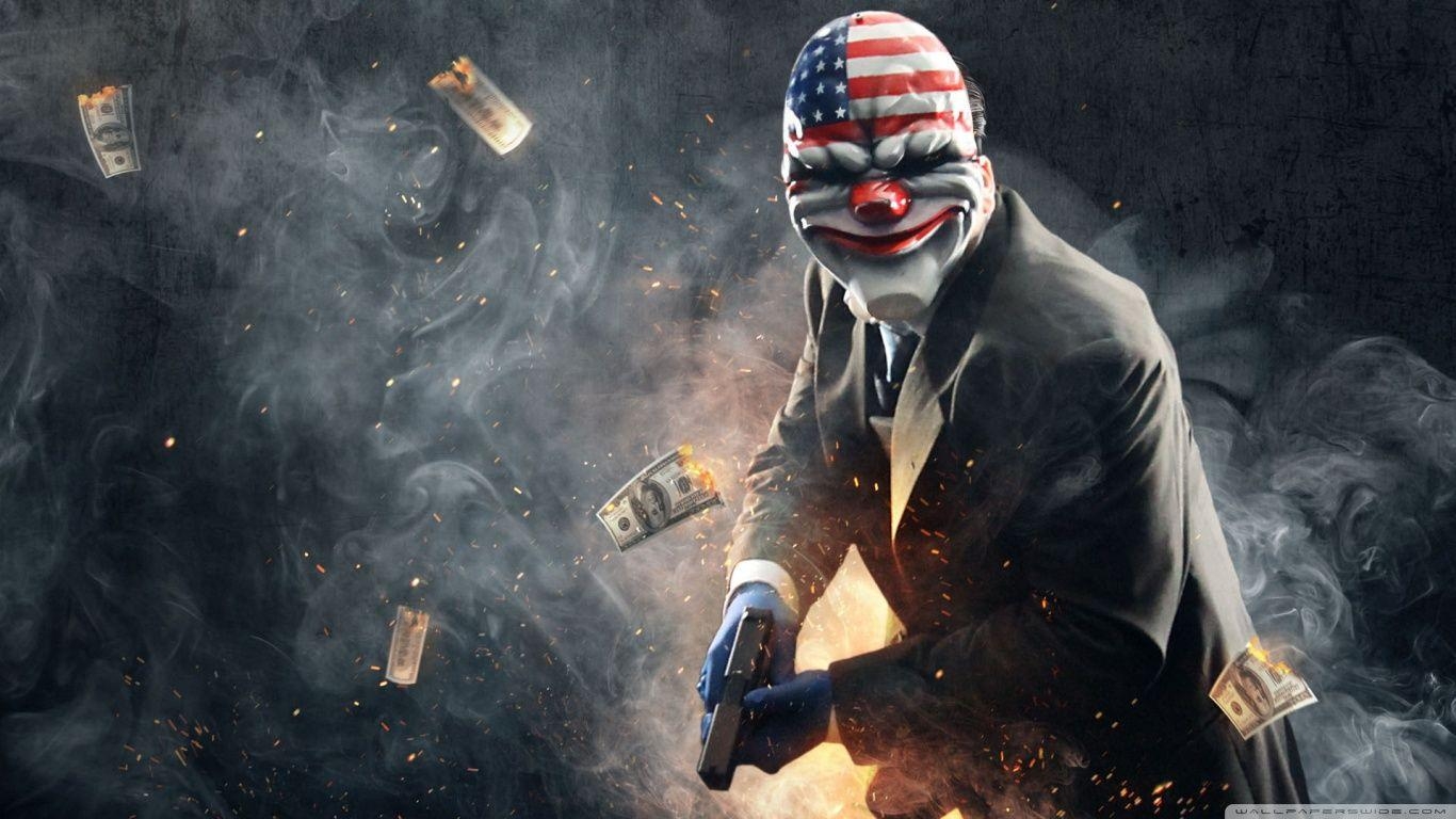 1370x770 Payday 2 HD desktop wallpaper, Widescreen, High Definition, Desktop