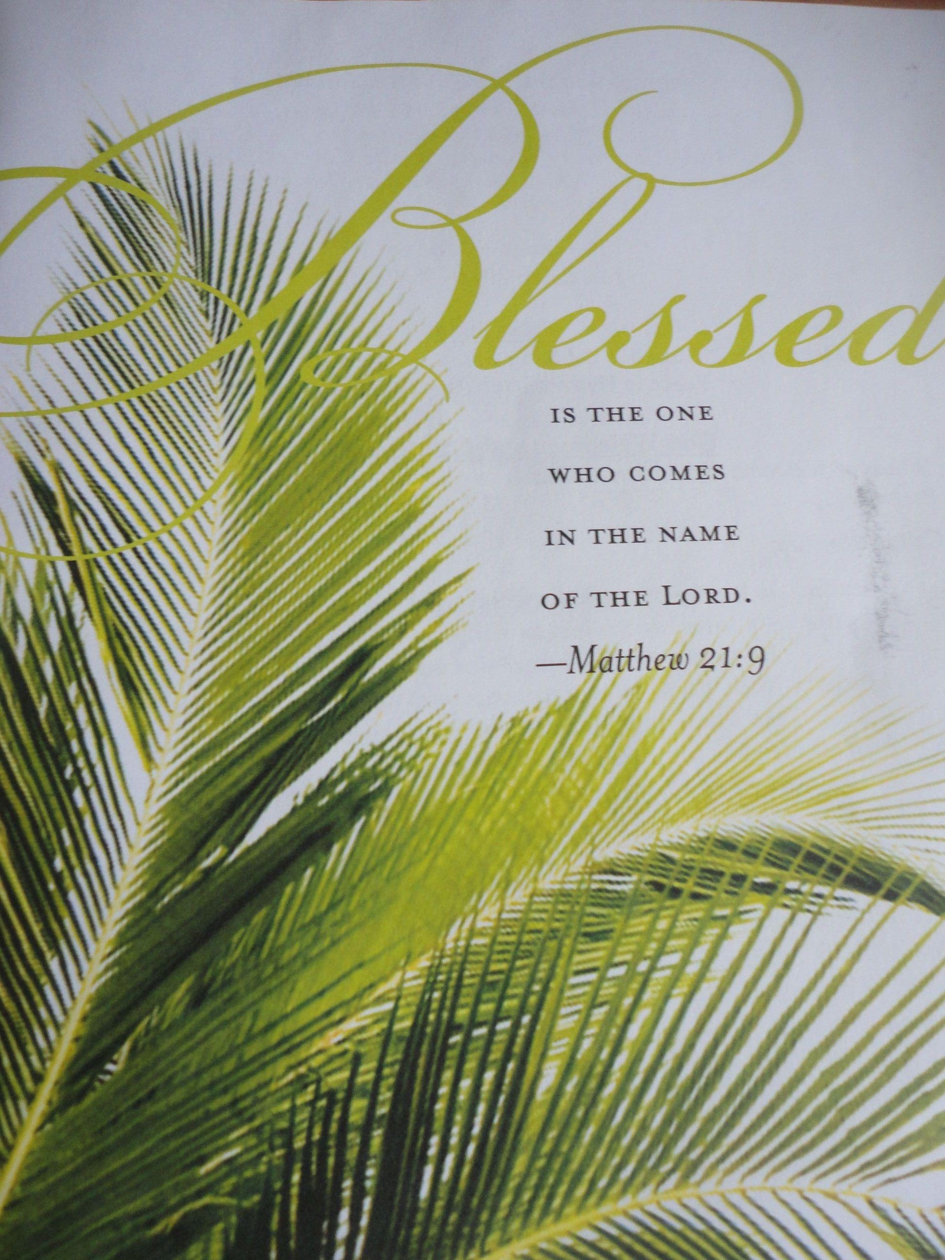 1950x2600 Happy Palm Sunday!, Phone