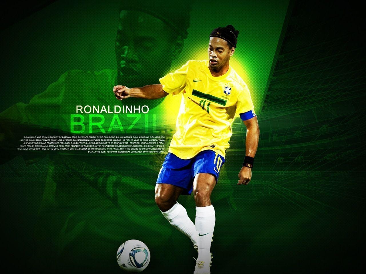 1280x960 Ronaldinho Brazil HD Wallpaper. Ronaldinho HD Picture. Ronaldinho, Desktop