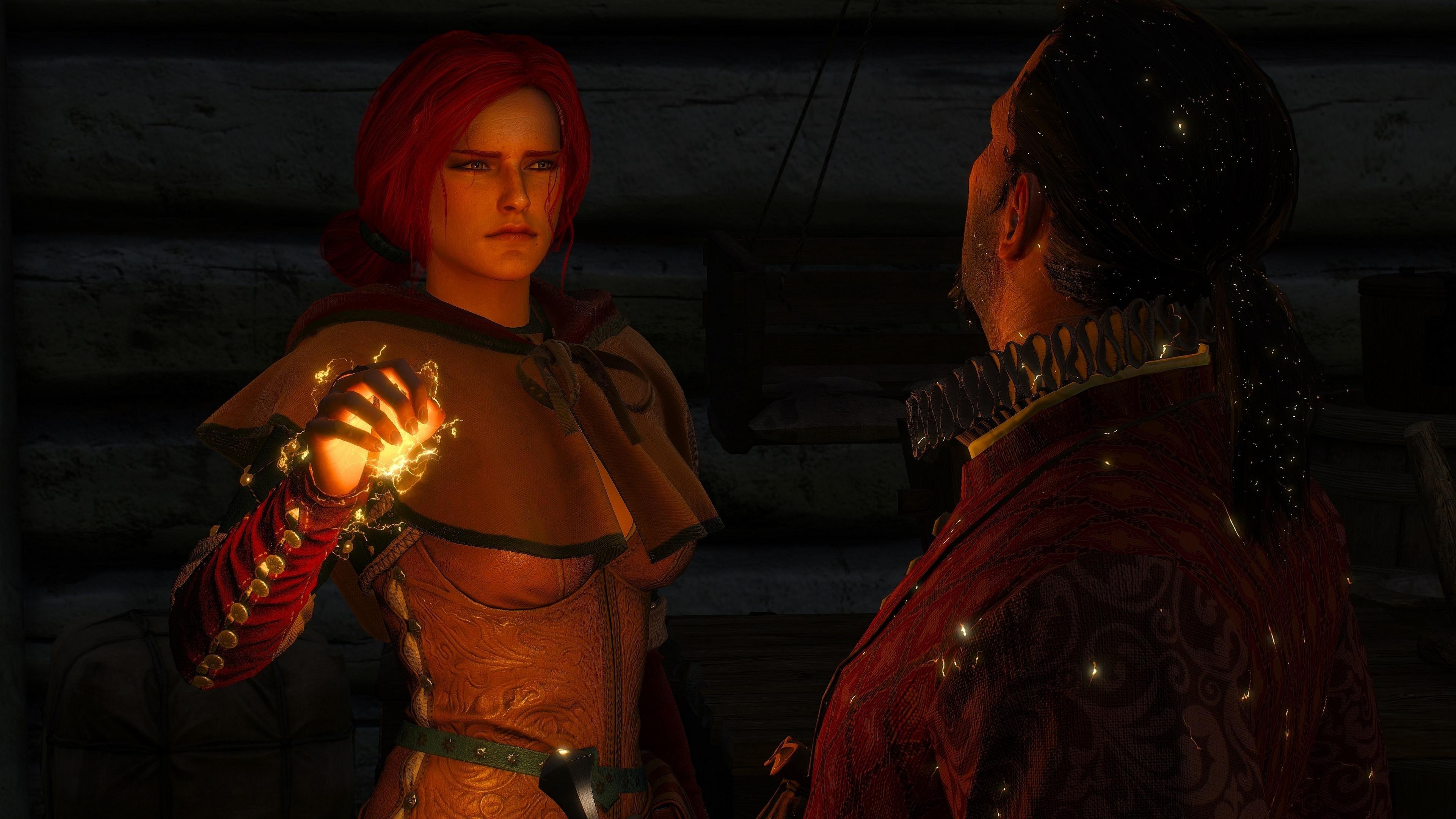 3840x2160 Triss Merigold wallpaper  Ultra HD 4k desktop background, Desktop