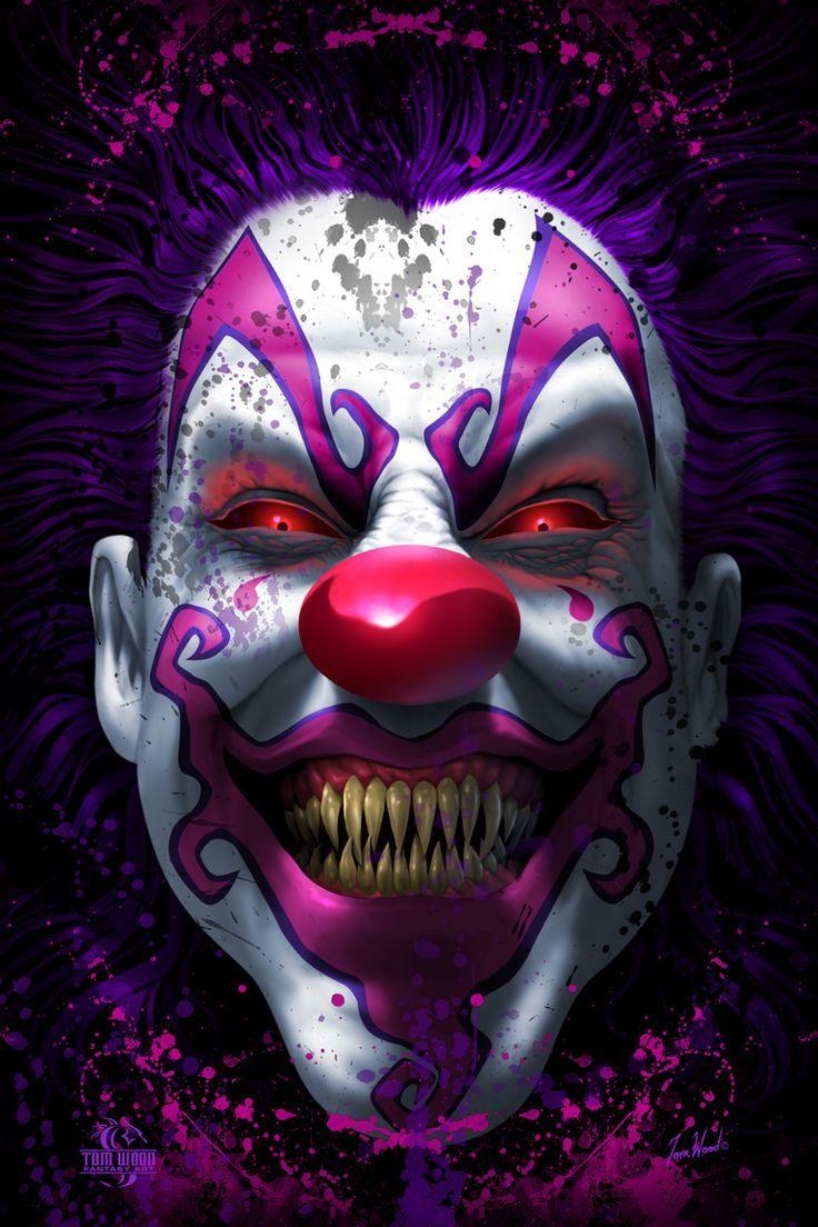 740x1110 best Creepy Clowns image. Creepy clown, Evil, Phone