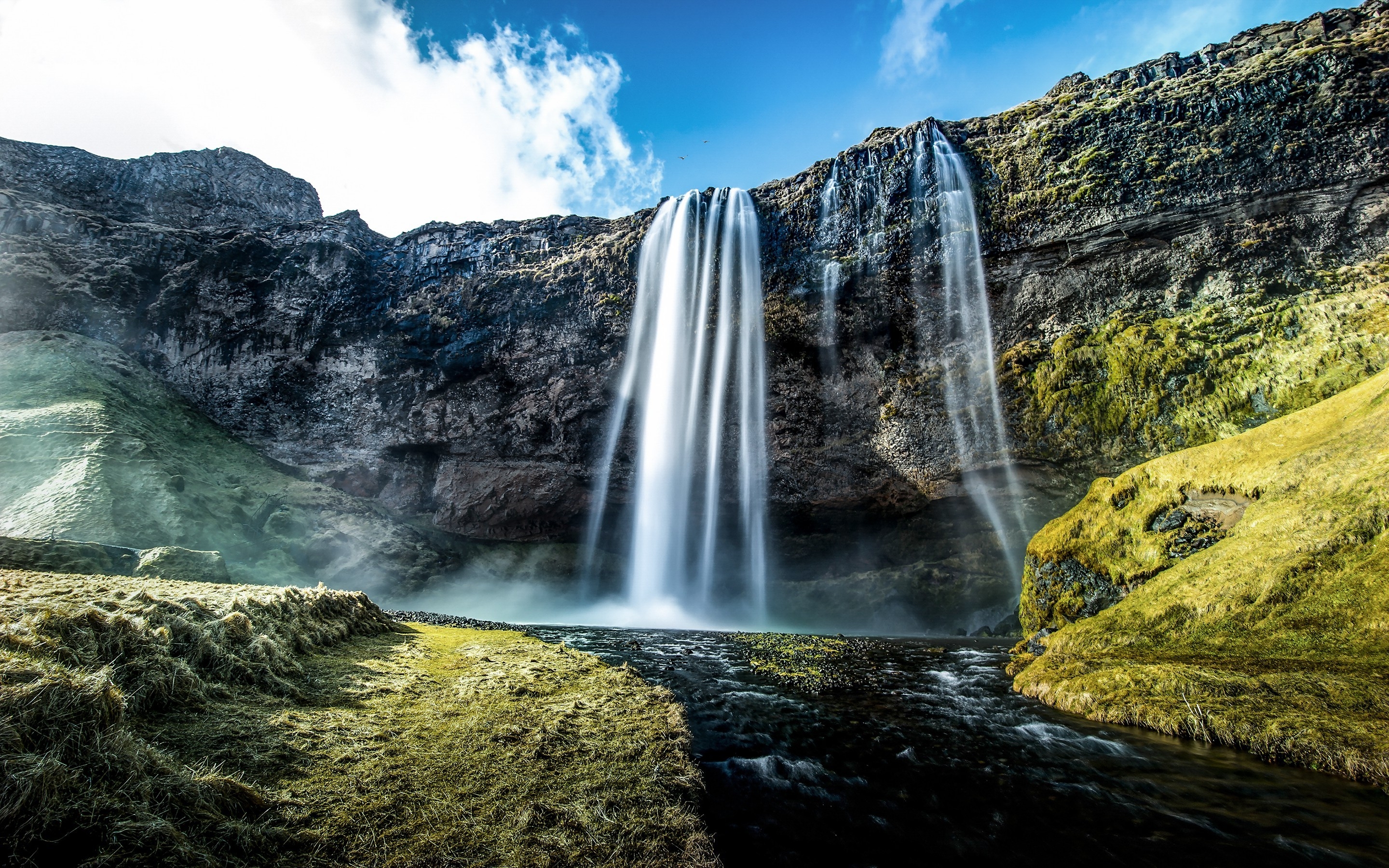 2880x1800 waterfall, Nature, Water, Landscape Wallpaper HD / Desktop and Mobile Background, Desktop