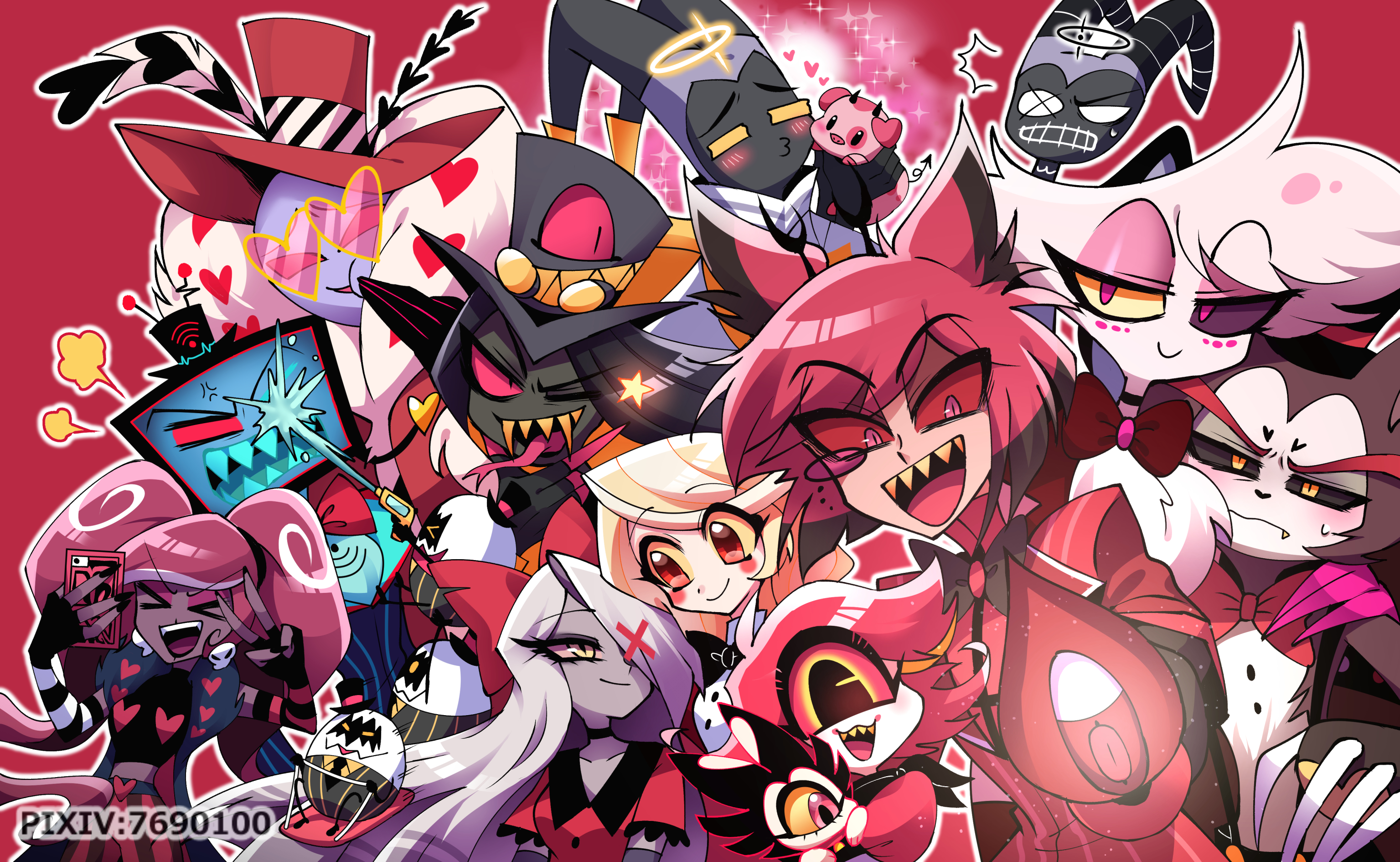 3080x1890 Adam (Hazbin Hotel) Anime, Desktop