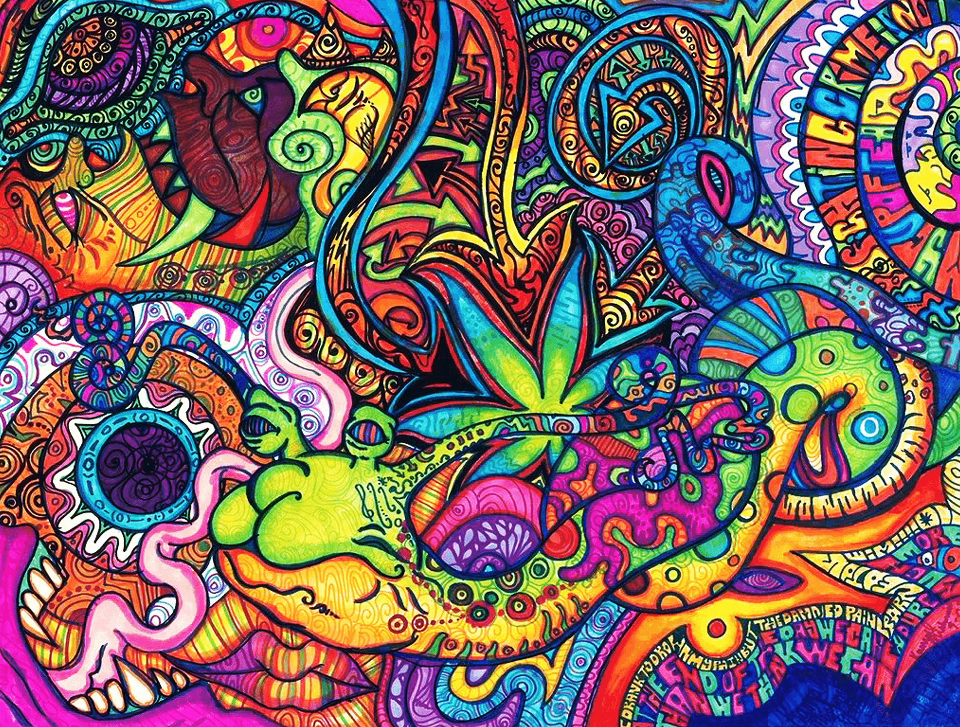 1900x1440 Psychedelic HD Wallpaper and Background Image, Desktop