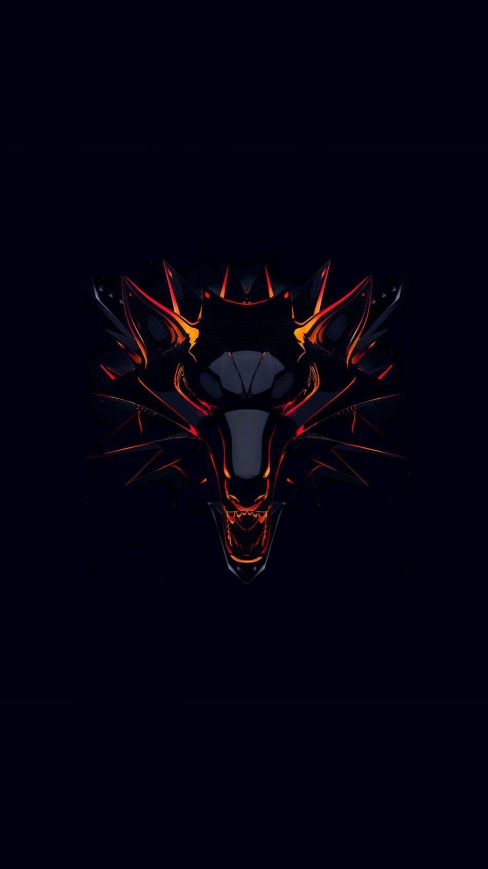 950x1690 Witcher Dark Background Minimal 4k Ultra HD Mobile Dark, Phone