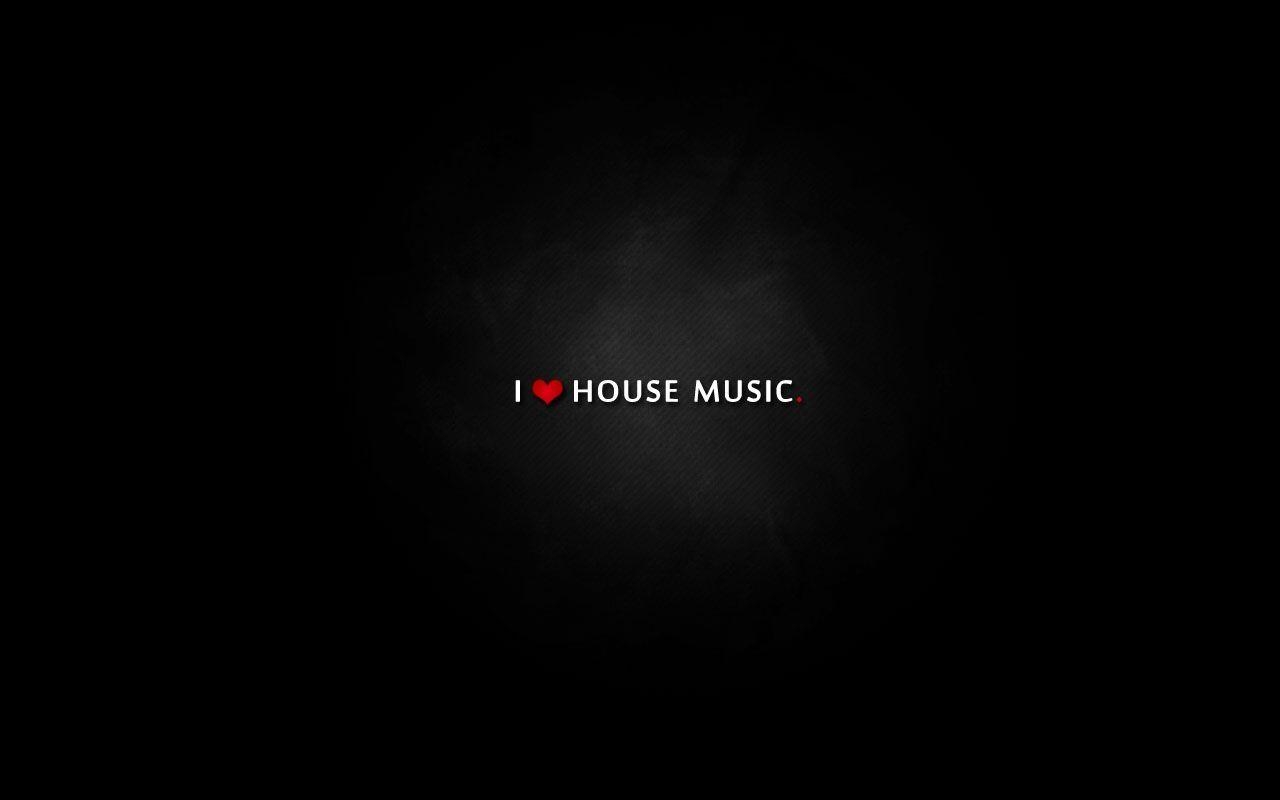 1280x800 I Love Deep House Music Wallpaper Image & Picture, Desktop