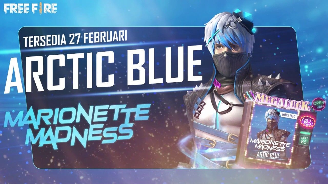 1280x720 New Diamond Royale Arctic Blue Free Fire, Desktop