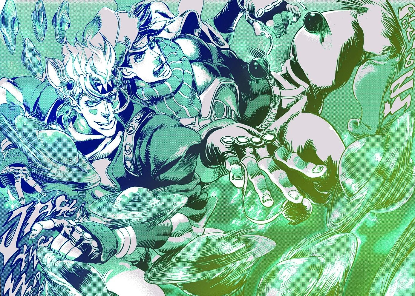 1390x1000 Jojo's Bizarre Adventure Season 2: Battle Tendency Anime, Desktop