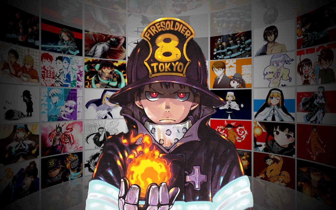 1350x850 Fire Force HD Wallpaper for Android, Desktop