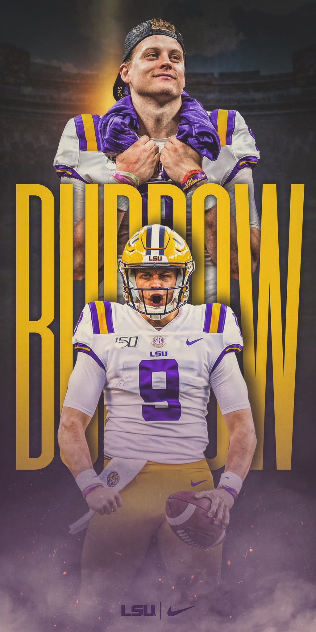 1030x2050 LSU Football Recruiting know what day it is, Phone