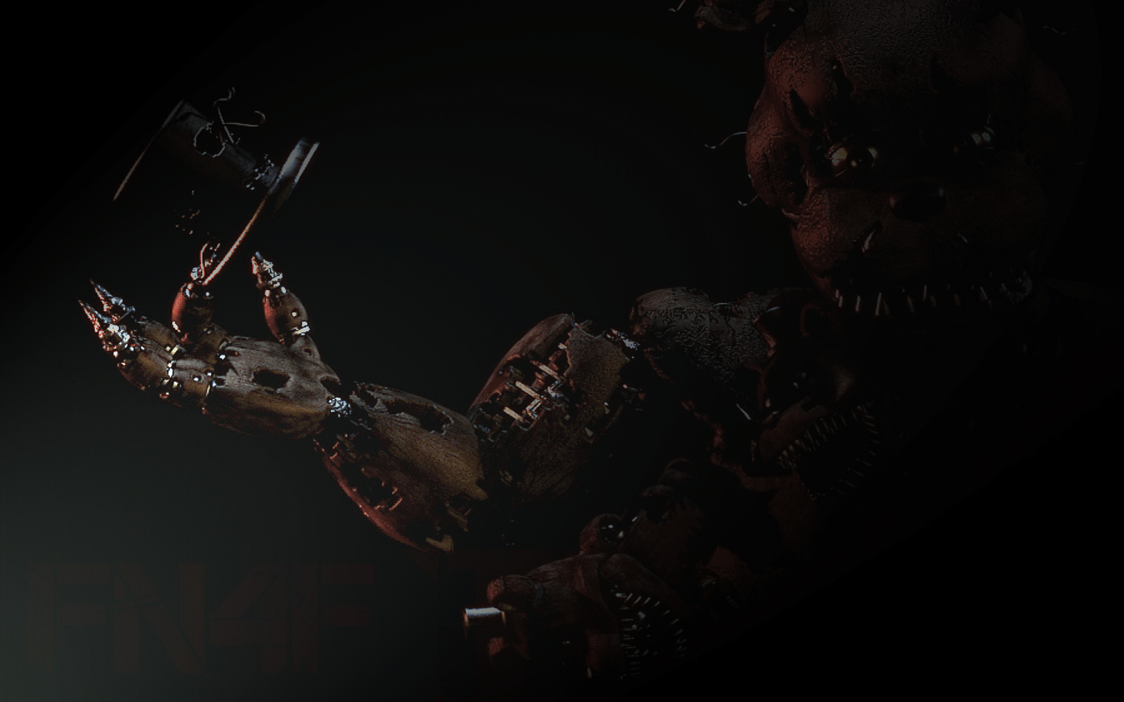 1600x1000 image of Nightmare Foxy Wallpaper HD - #CALTO, Desktop