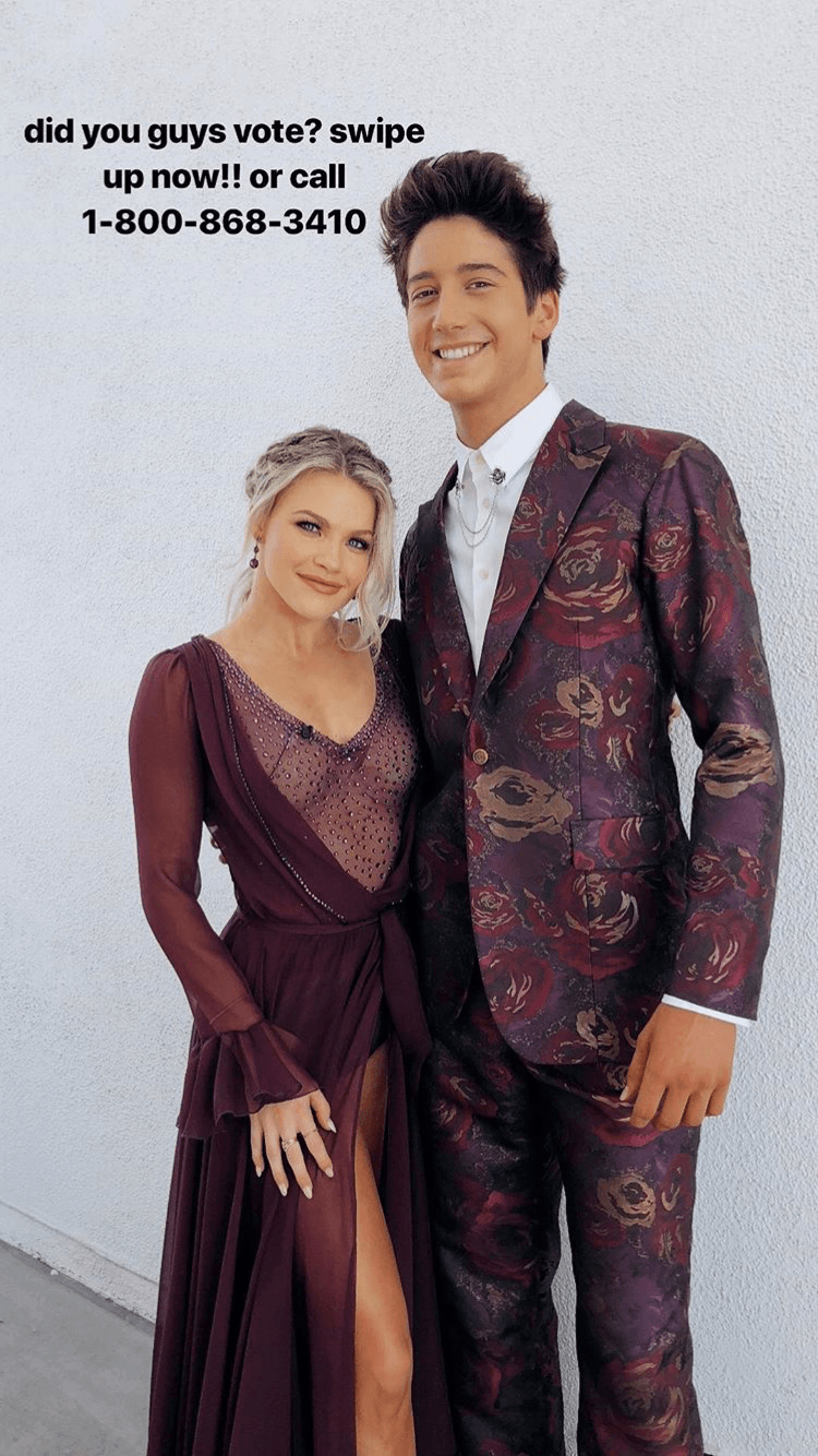 750x1340 Milo Manheim and Witney Carson #TeamWitlo. Dancing With The Stars, Phone