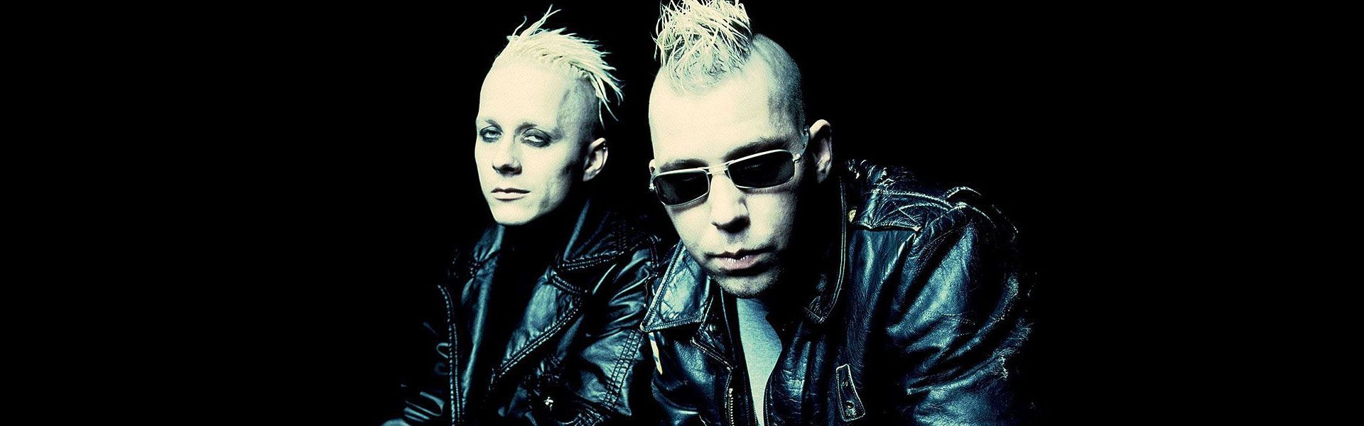 1920x600 Skold Vs. KMFDM with Edgy Design and Illustration, Dual Screen