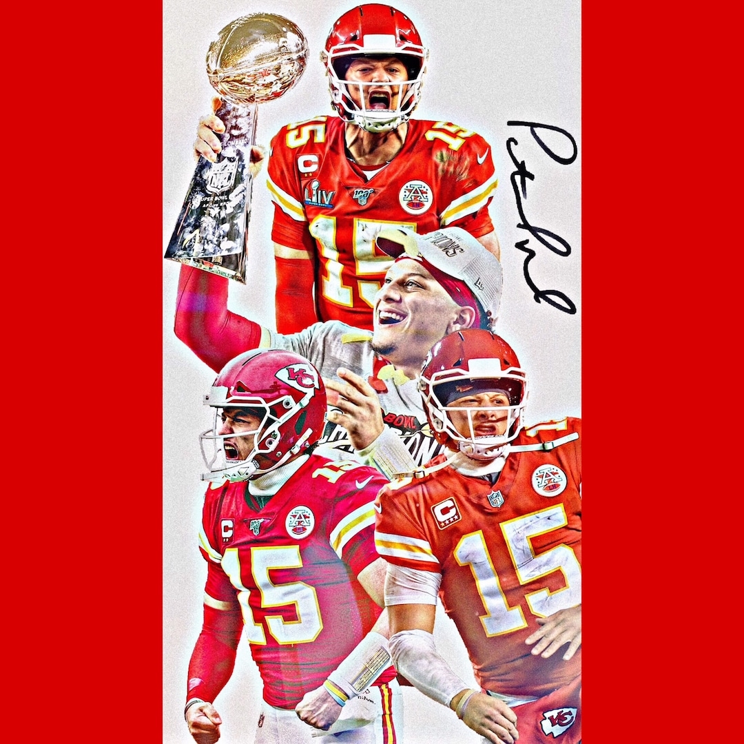 1080x1080 Patrick Mahomes Digital HD iPhone Wallpaper Kansas City, Phone