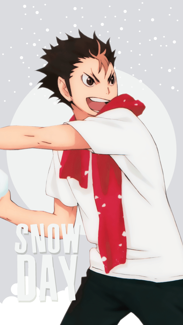 750x1340 Haikyuu Clipart Nishinoya Phone, Phone