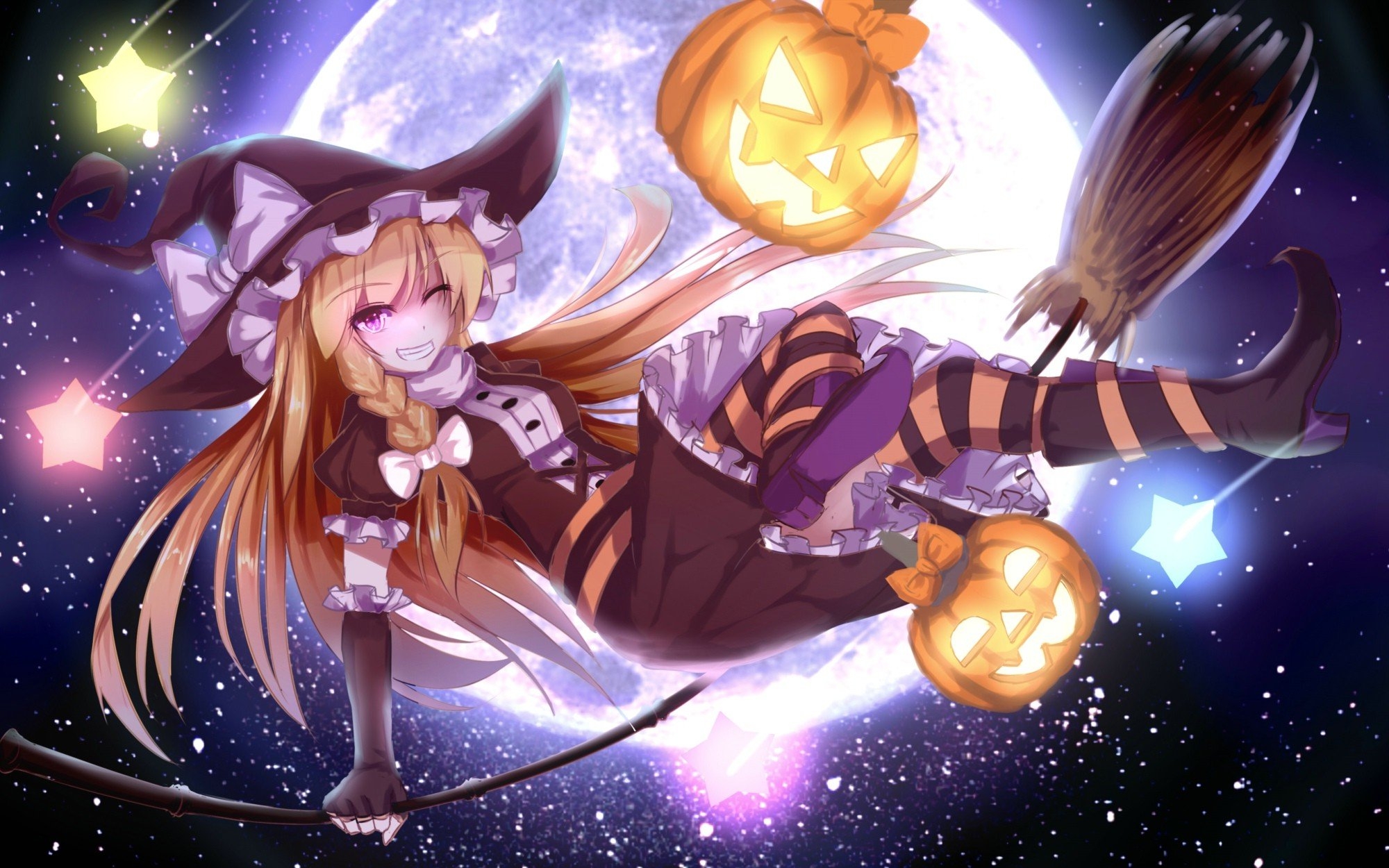 2000x1250 Halloween Anime Pfp Wallpaper, Desktop