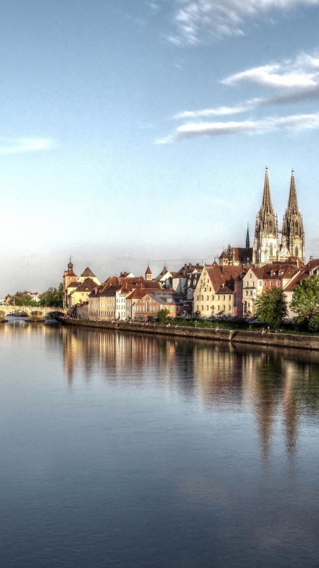 1080x1920 Germany regensburg wallpaper, Phone