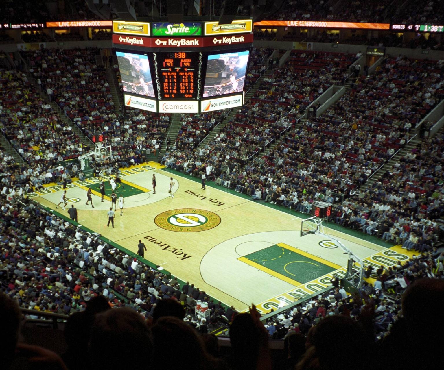 1540x1280 Seattle Sonics Wallpaper, Desktop