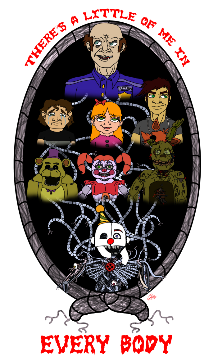 690x1170 The Afton Family. Afton, Fnaf wallpaper, Fnaf sister location, Phone