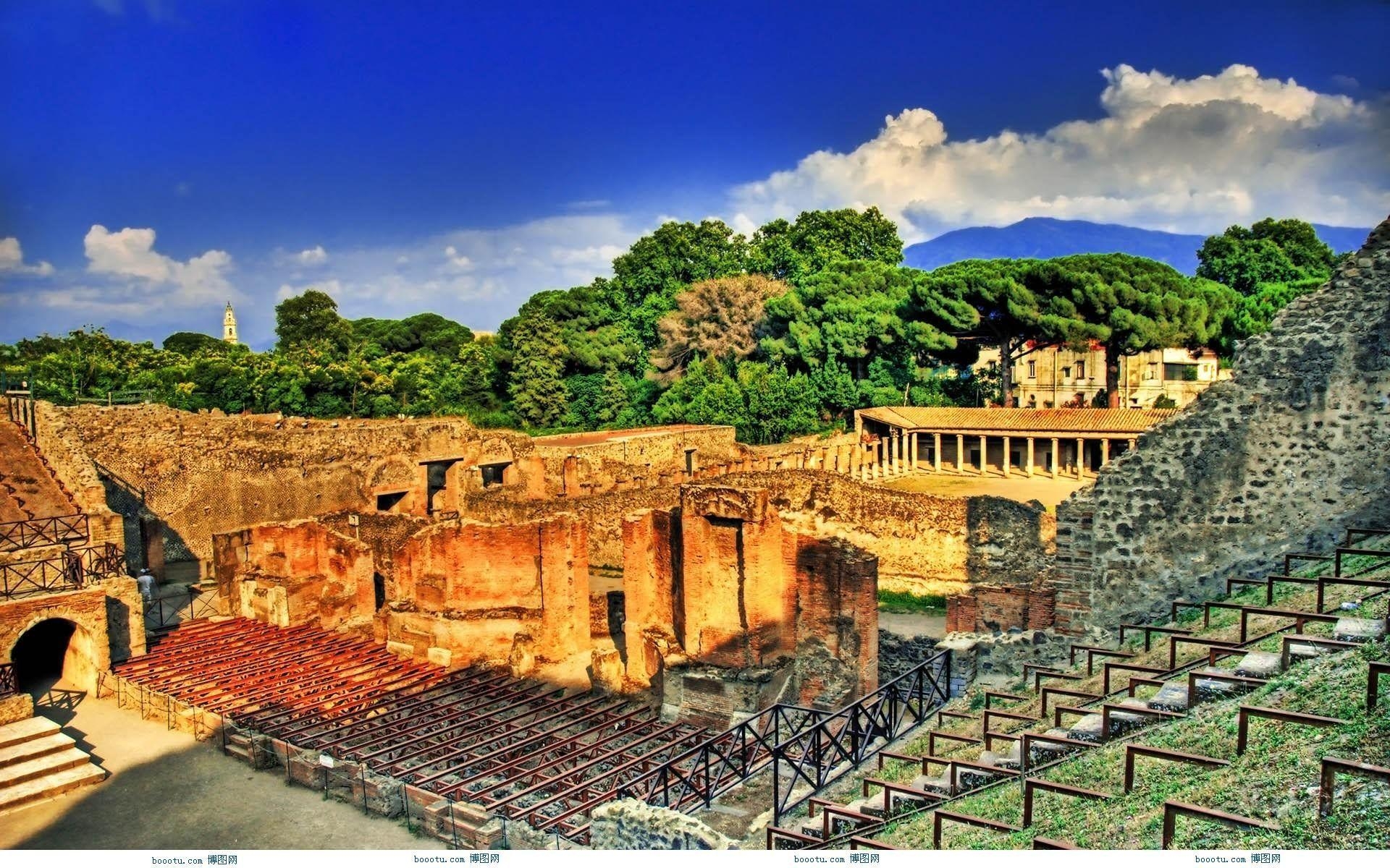 1920x1200 Amphitheatre Of Pompeii Wallpaper 5 X 1200, Desktop