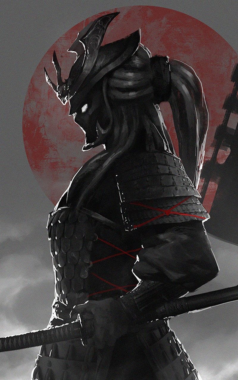 800x1280 Samurai Wallpaper HD Phone, Phone