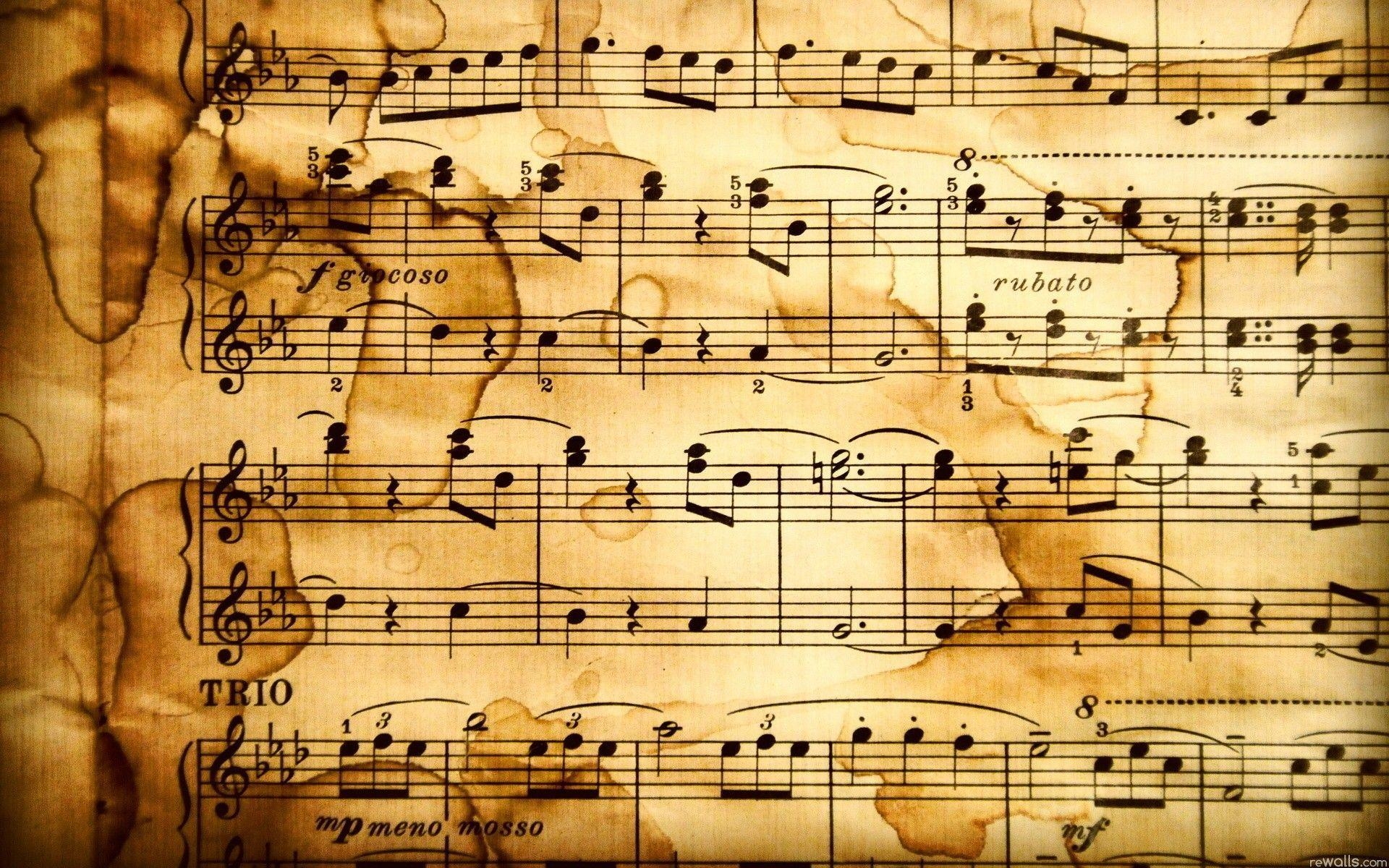 1920x1200 Most Downloaded Music Notes Wallpaper Full HD, Desktop