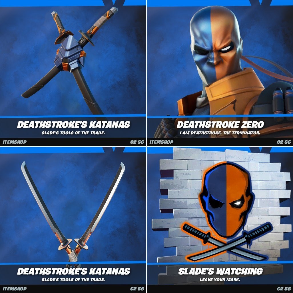 1030x1030 Deathstroke Zero Fortnite wallpaper, Phone