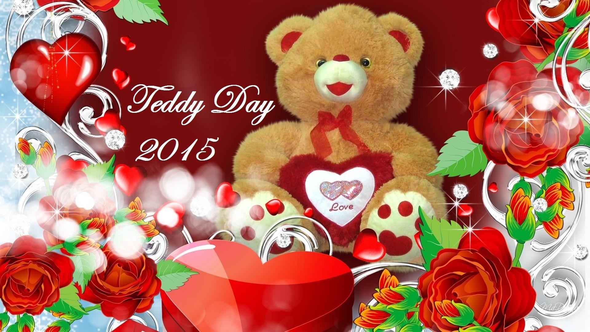 1920x1080 Teddy Day SMS HD Wallpaper Quotes Image Wishes Status. Happy, Desktop