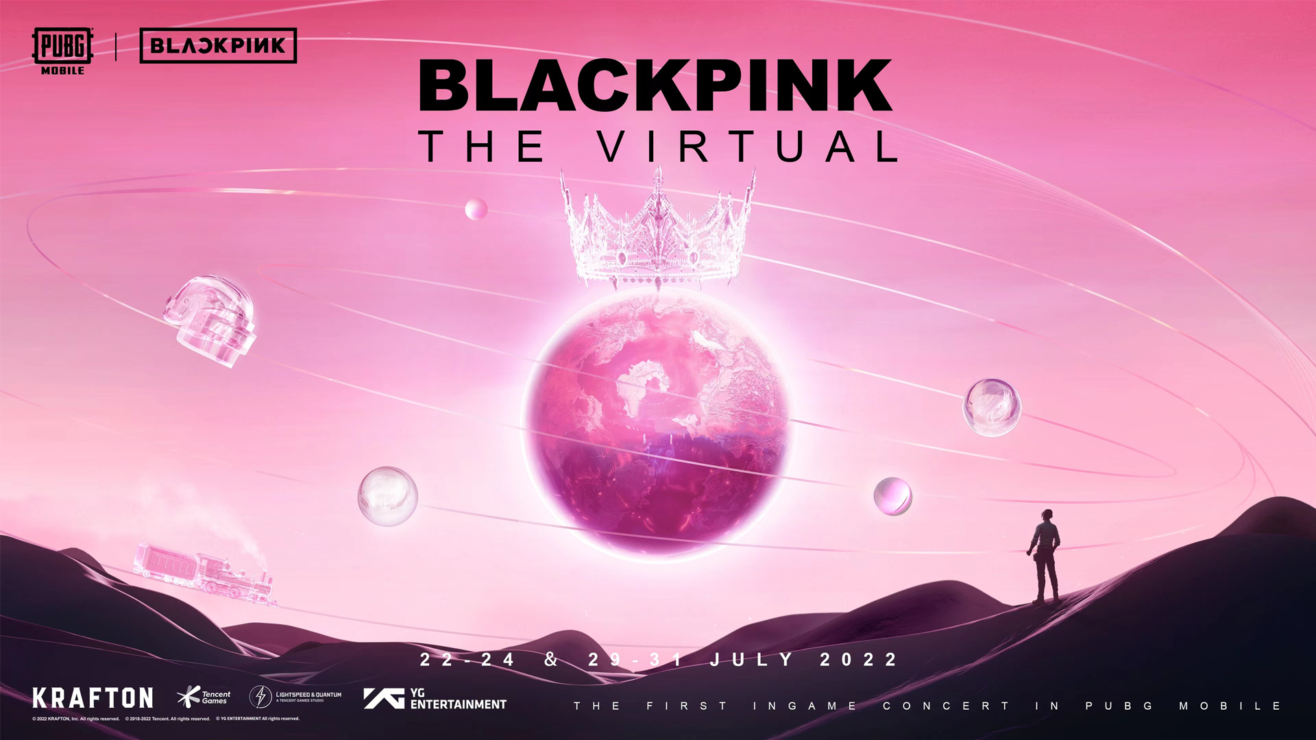 1920x1080 BLACKPINK X PUBG MOBILE 2022 IN GAME CONCERT, [THE VIRTUAL], Desktop