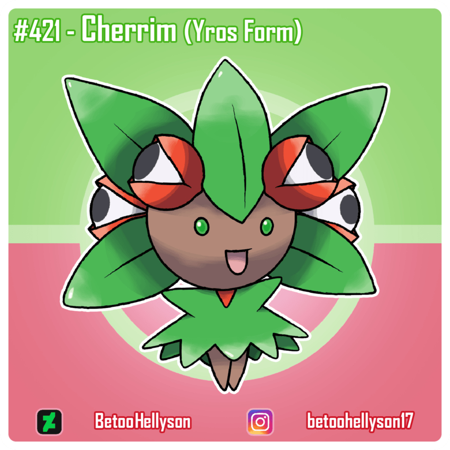 900x900 Cherrim (Yros Form), Phone