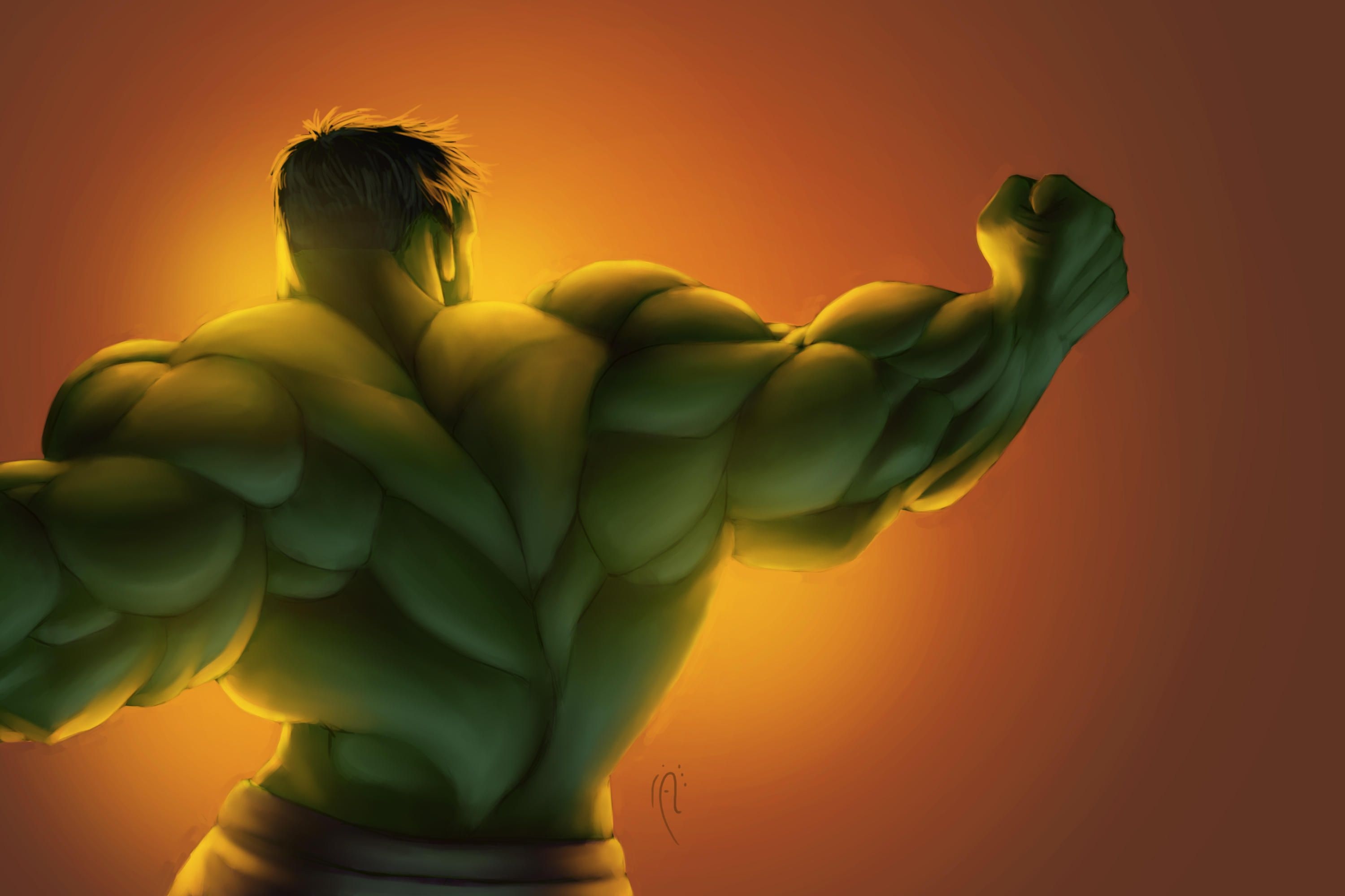 3000x2000 Cartoon Bodybuilder Wallpaper Free Cartoon Bodybuilder, Desktop