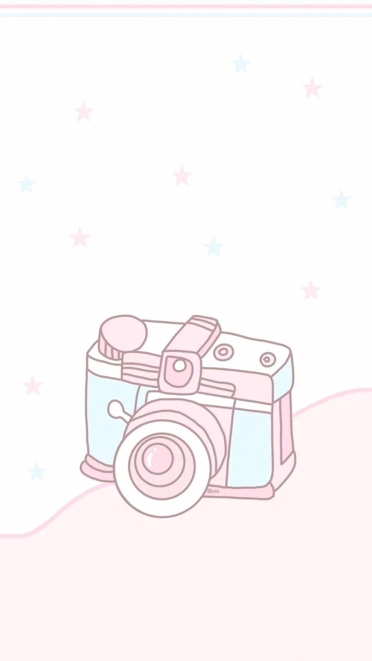 1200x2140 กล้องสุดน #astheticwallpaperiphonepastel. Cute pastel wallpaper, Cute patterns wallpaper, Kawaii wallpaper, Phone