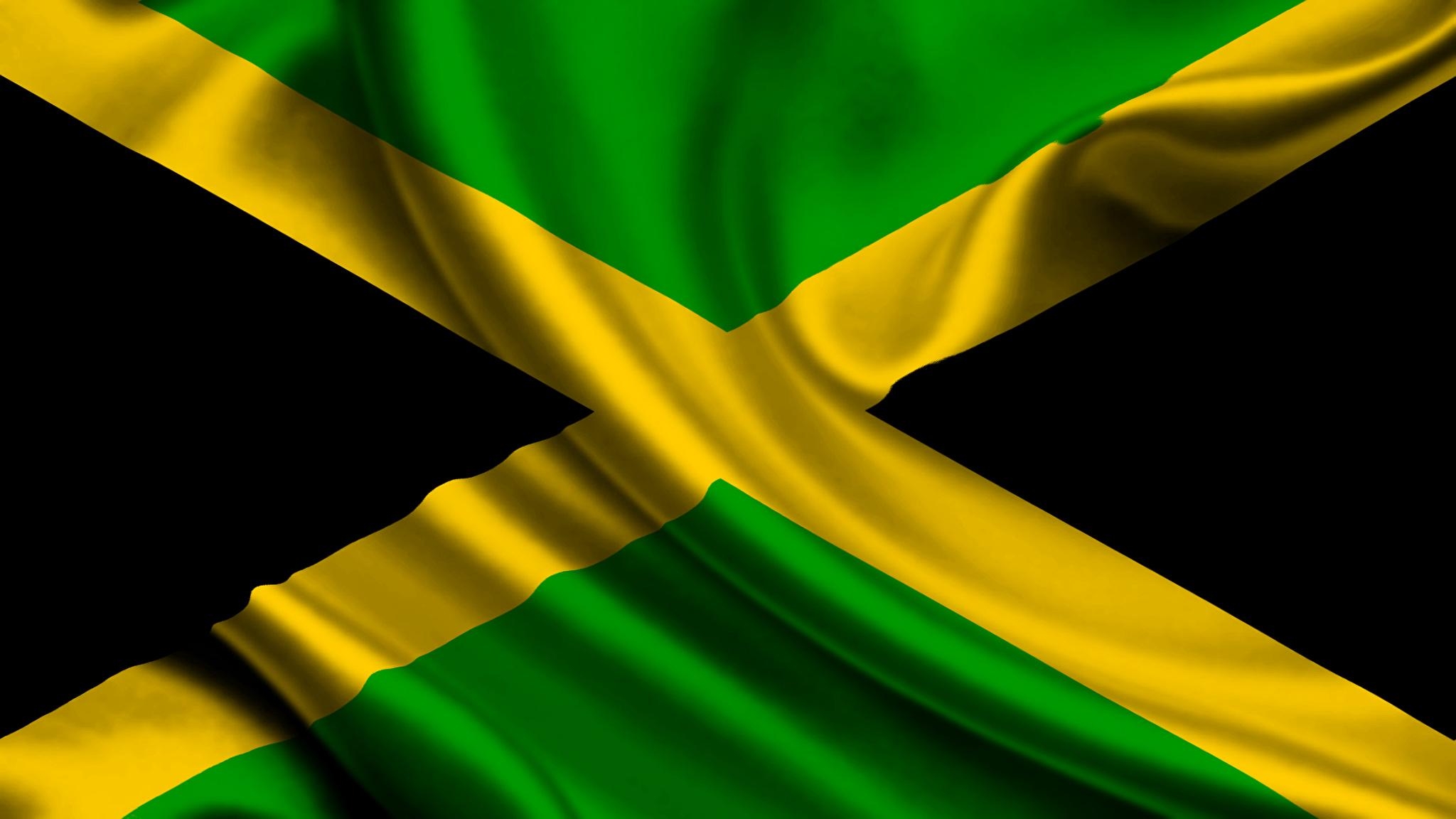 2050x1160 Photo Jamaica Flag, Desktop