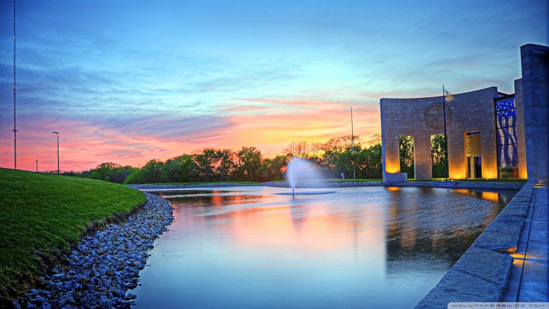 1920x1080 Bob Dole Library, Lawrence, Kansas ❤ 4K HD Desktop Wallpaper for 4K, Desktop